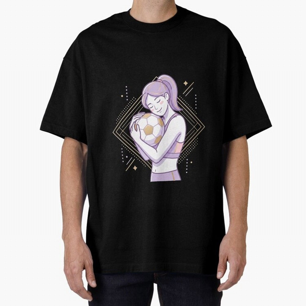Emotional Soccer Girl Love for Football Classic T-Shirt Bring Supporter Culture to Match Day Hype around FIFA World Cup 2026 USA Canada Mexico, Cristiano Ronaldo, England and Germany, Game Day Rituals, Football Legends, Country Pride and the Road