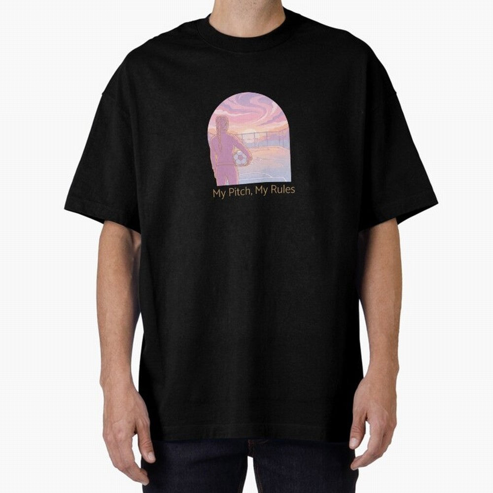 My Pitch My Rules Female Soccer Empowerment Classic T-Shirt Support Your Favorite Stars during FIFA World Cup 2026 USA Canada Mexico for Fans of Mbappe and Neymar and Spain, Bringing Football History, Final Match Energy, Crowd Noise and Once in a