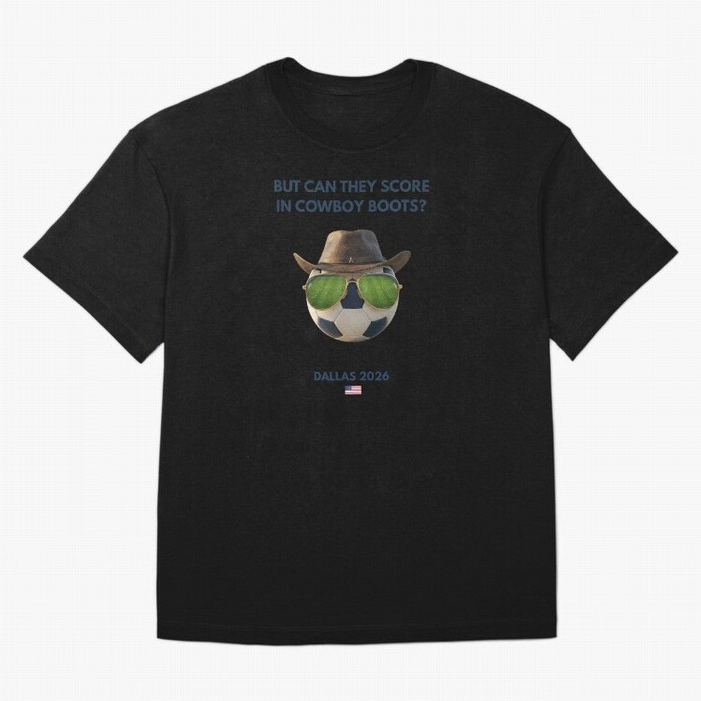 WC26 Hosting City: Dallas | Fun and Smart Soccer Fan Gear Classic T-Shirt Celebrate Unforgettable Nights in Match Day Hype around FIFA World Cup 2026 Group Stage, Cristiano Ronaldo, Haaland and CR7, England, France and Netherlands, Classic Soccer
