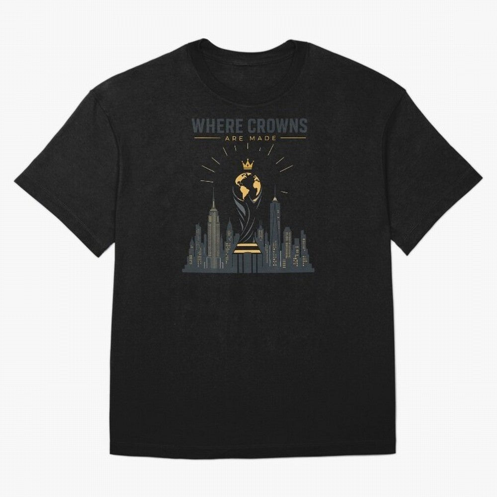 Where Crowns Are Made Classic T-Shirt Show Love for Legendary Goals in the FIFA World Cup 2026 Journey through Neymar Highlights, Brazil, Portugal and Argentina Pride, Fan Favorite Moments, National Team Passion, Big Match Drama and Soccer History;