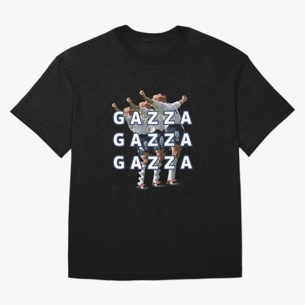Gazza England Celebration Euro 96 Classic T-Shirt Celebrate Football Heritage in FIFA World Cup 2026 Capturing Neymar, France Energy, Supporter Pride, Iconic Celebrations, Legendary Names and Global Match Day Energy; Great for Watch Parties, Sports