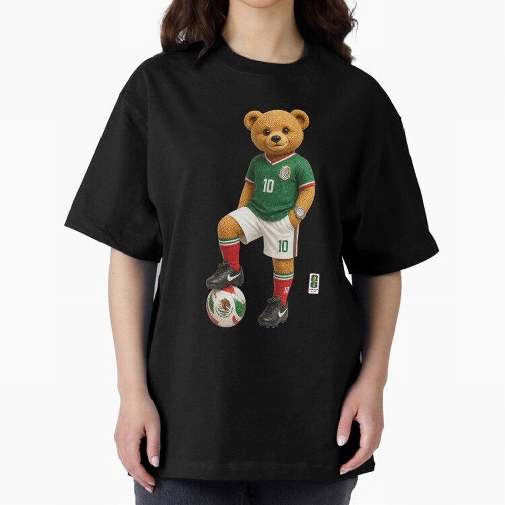 Mexico Soccer Bear World Cup Teddy Bear Classic T-Shirt Celebrate Classic Football Spirit in FIFA World Cup 2026 USA Canada Mexico Spirit, with Spain and Netherlands, Messi and Cristiano Ronaldo, Supporter Pride, Iconic Celebrations, Legendary