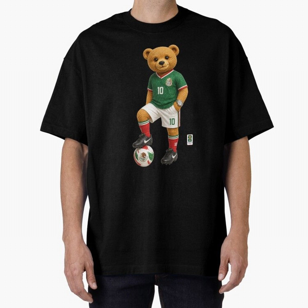 Mexico Soccer Bear World Cup Teddy Bear Classic T-Shirt Celebrate Classic Football Spirit in FIFA World Cup 2026 USA Canada Mexico Spirit, with Spain and Netherlands, Messi and Cristiano Ronaldo, Supporter Pride, Iconic Celebrations, Legendary