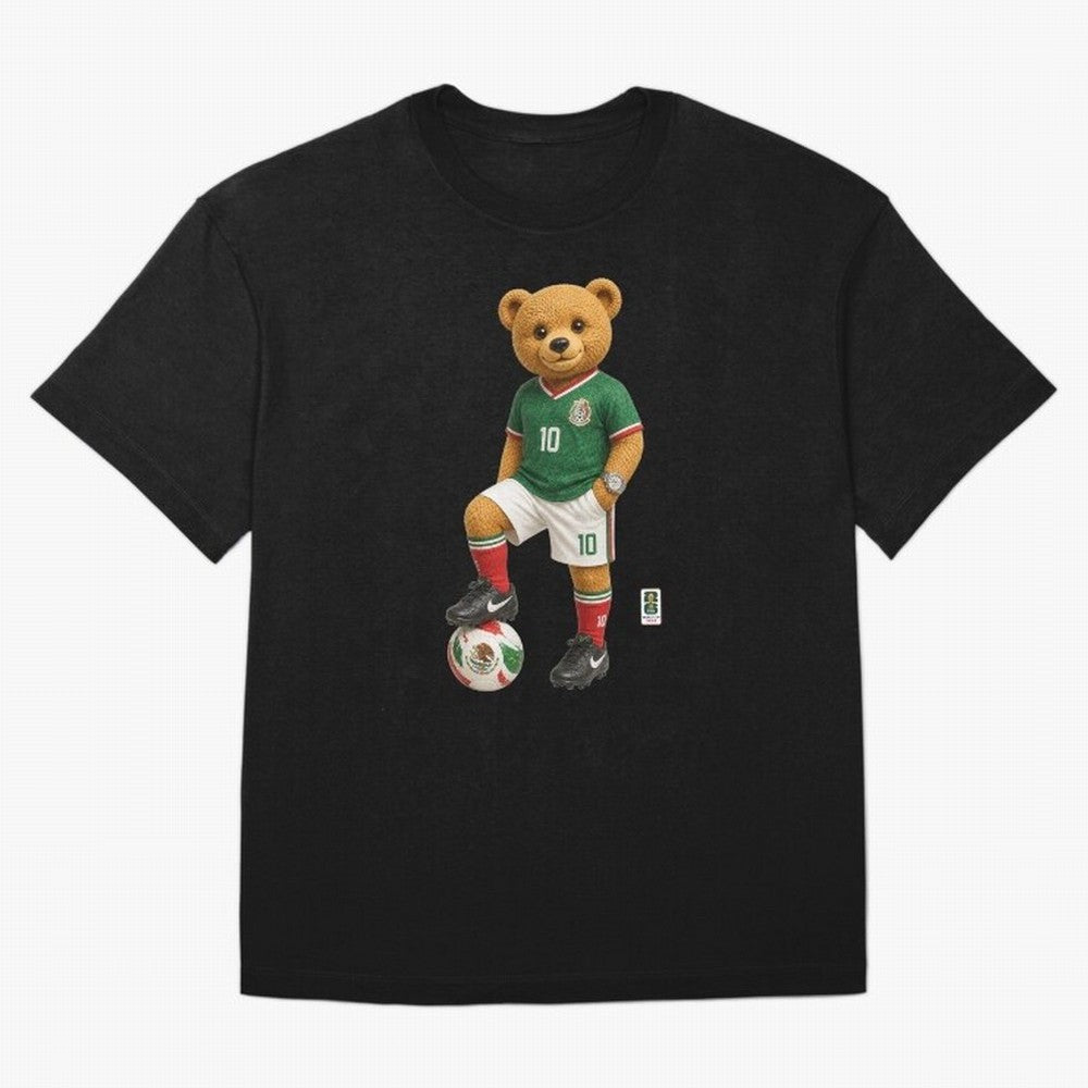 Mexico Soccer Bear World Cup Teddy Bear Classic T-Shirt Celebrate Classic Football Spirit in FIFA World Cup 2026 USA Canada Mexico Spirit, with Spain and Netherlands, Messi and Cristiano Ronaldo, Supporter Pride, Iconic Celebrations, Legendary