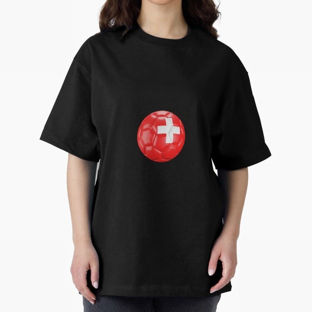 Switzerland Football Classic T-Shirt Stand Proud for Match Day Hype around FIFA World Cup 2026, Messi and Cristiano Ronaldo, Portugal, Spain and Germany, Goal Celebration Energy, Supporter Heritage, Football Icons and Worldwide Tournament Joy;
