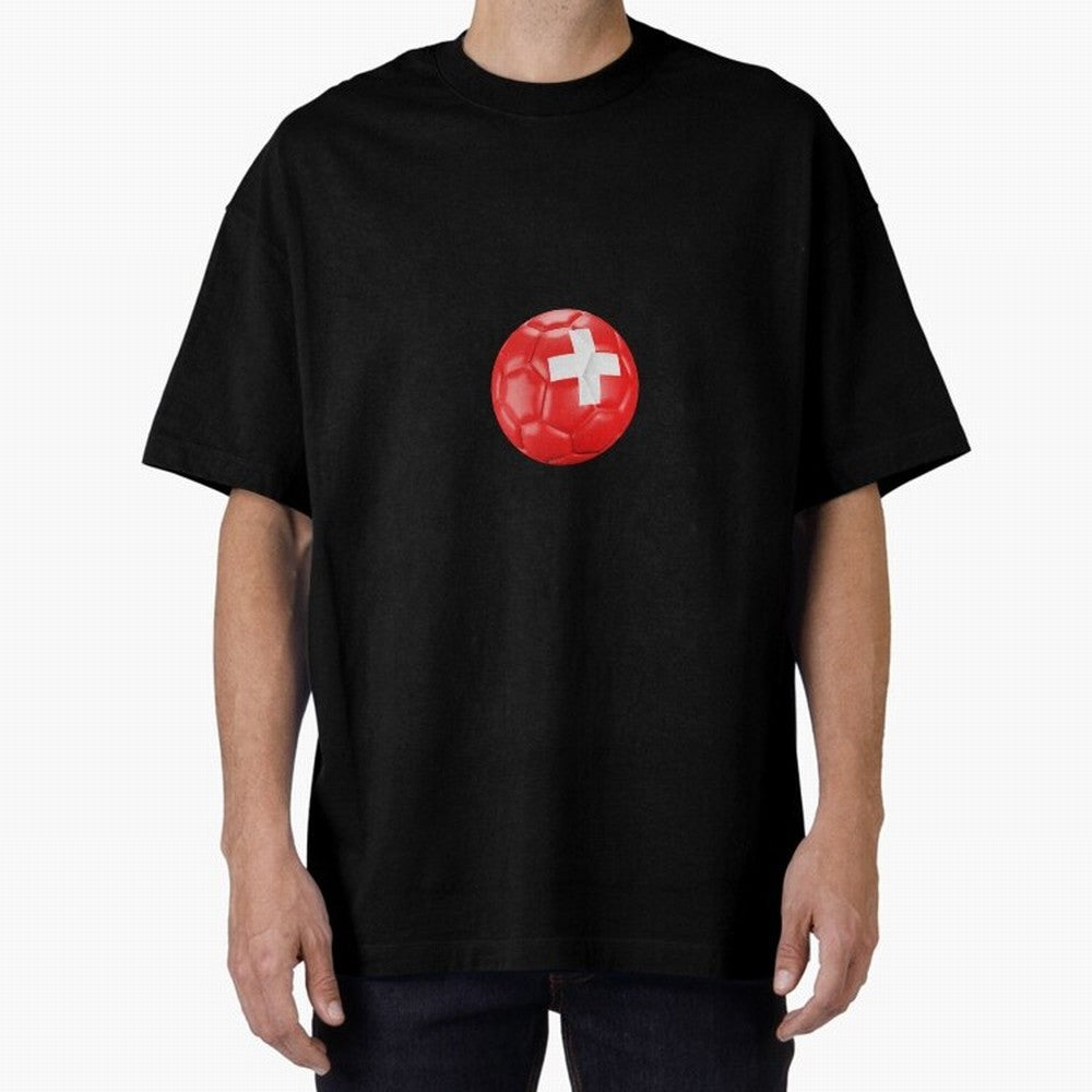 Switzerland Football Classic T-Shirt Stand Proud for Match Day Hype around FIFA World Cup 2026, Messi and Cristiano Ronaldo, Portugal, Spain and Germany, Goal Celebration Energy, Supporter Heritage, Football Icons and Worldwide Tournament Joy;