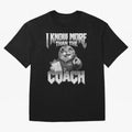 I Know More Than The Coach Funny World Cup 2026 Meme USA Soccer Fan Silly Cat Classic T-Shirt Show Support during the FIFA World Cup 2026 Group Stage Journey through Haaland Highlights, Spain Pride, Classic Soccer Heritage, Championship Pressure,