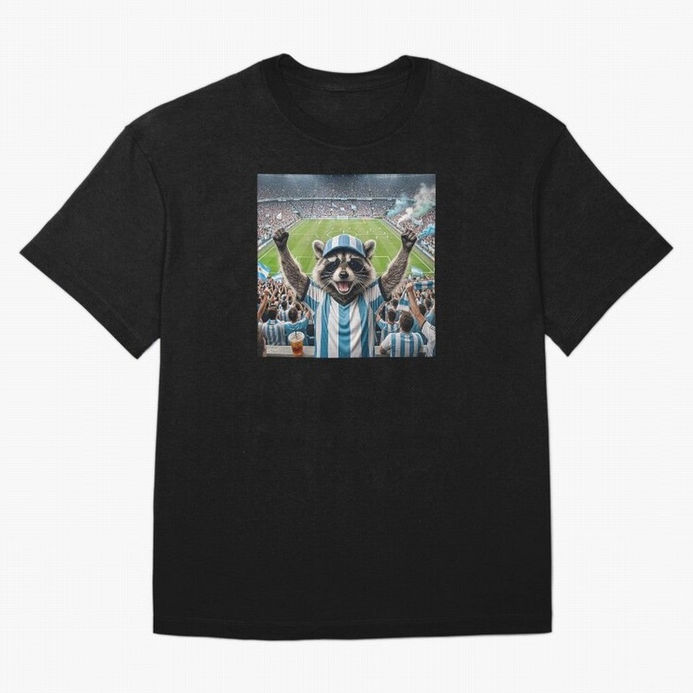 Funny Raccoon Soccer Fan World Cup 2026 Argentina Classic T-Shirt Fuel Your Fan Pride for the FIFA World Cup 2026 Group Stage Journey through Haaland Highlights, Argentina, France and Brazil Pride, Champion Mindset, Group Stage Buzz, Knockout