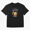 Cartoon Sandwich Champion Holding 2026 World Cup Trophy Classic T-Shirt Step into Global Football Passion for FIFA World Cup 2026 Group Stage, Built around Messi, CR7 and Mbappe, Brazil, Portugal and Argentina, Sports Nostalgia, International