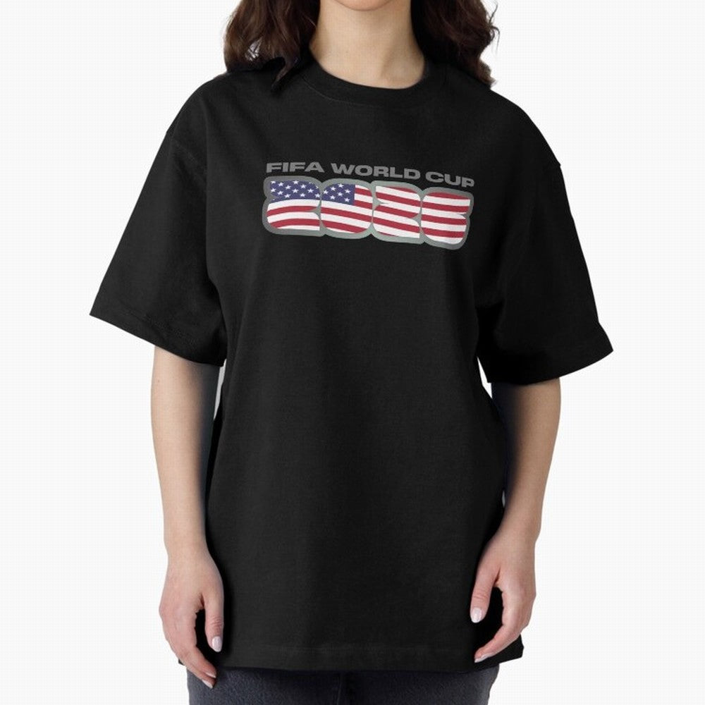 USA 2026 Stars Stripes and Soccer Football Fan Classic T-Shirt Bring FIFA World Cup 2026 USA Canada Mexico Spirit, Inspired by Spain, Messi, Global Supporter Spirit, Legendary Goals, National Colors and Tournament Celebration; Perfect for
