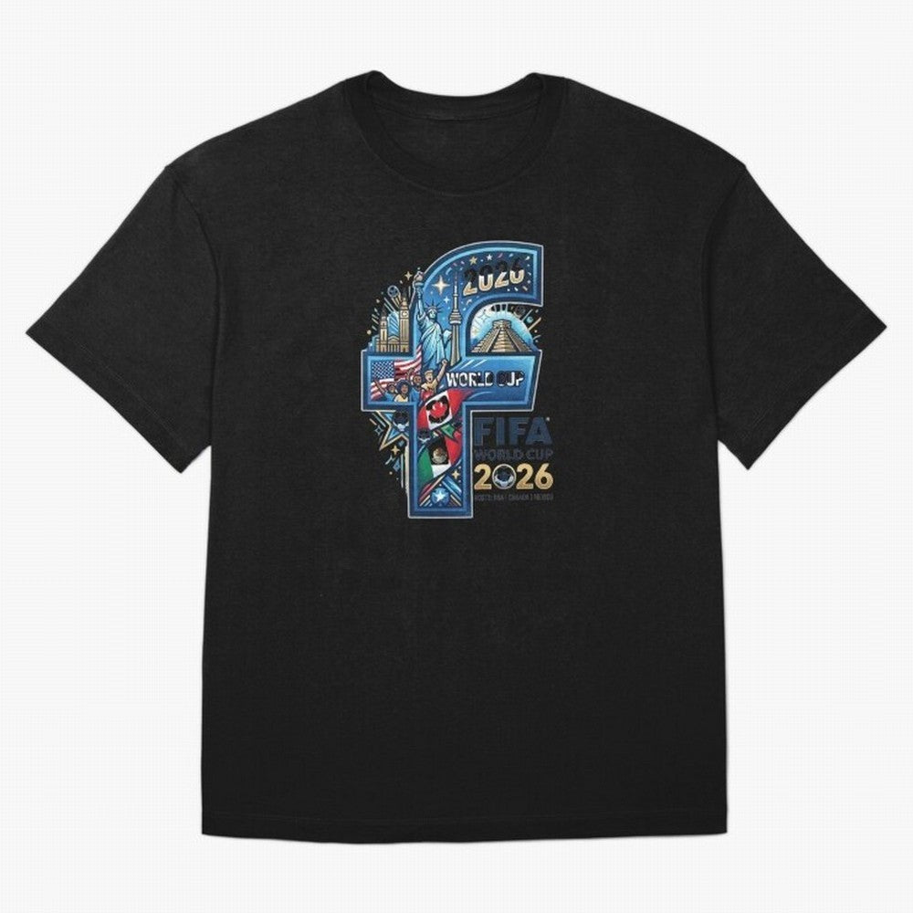 FIFA World Cup 2026 USA Canada Mexico Tribute Classic T-Shirt Follow the Final Road of FIFA World Cup 2026 Spirit, Driven by Argentina and Brazil, Messi, Football Festival Excitement, Trophy Ambitions, Country Rivalries and Star Player Buzz;