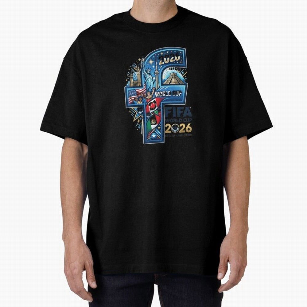 FIFA World Cup 2026 USA Canada Mexico Tribute Classic T-Shirt Follow the Final Road of FIFA World Cup 2026 Spirit, Driven by Argentina and Brazil, Messi, Football Festival Excitement, Trophy Ambitions, Country Rivalries and Star Player Buzz;