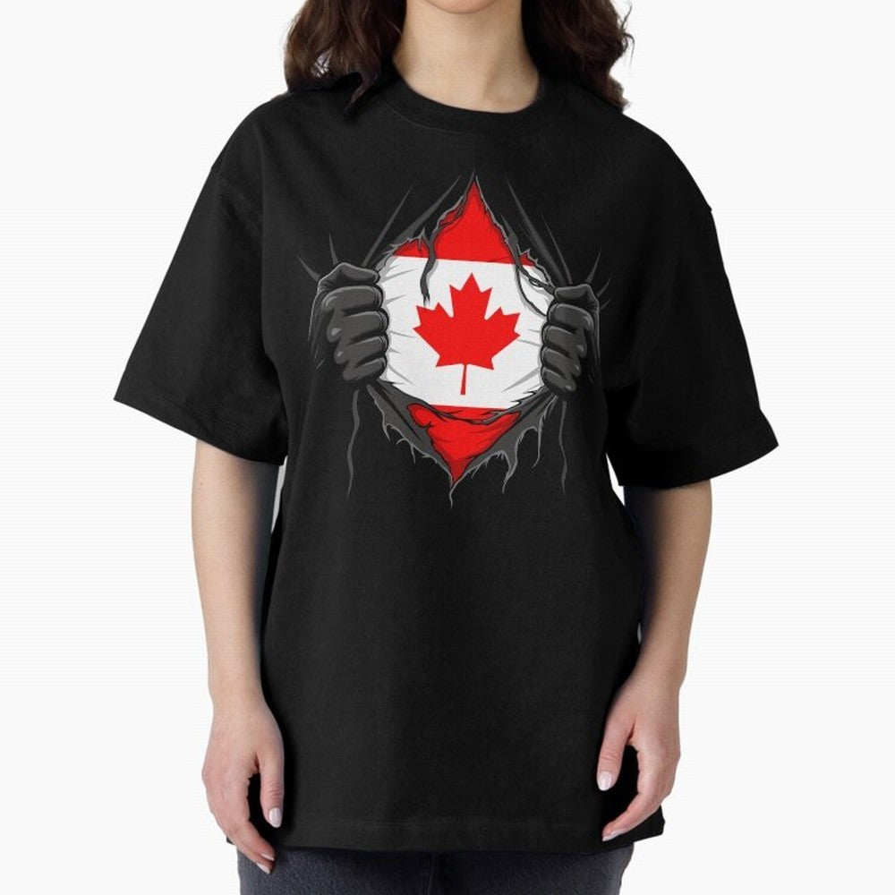 Canada Flag - National Team Fans Classic T-Shirt Build FIFA World Cup 2026 Group Stage Connected to CR7 and Messi, Brazil, Portugal and Argentina Energy, Worldwide Fan Energy, Dramatic Goals, Stadium Lights and Championship Celebrations; Ideal for