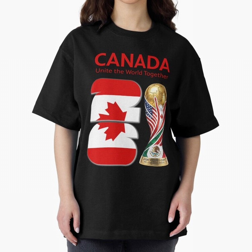 World Cup 2026, IMG 019, CANADA 001 Classic T-Shirt Show Passion for the Stars of FIFA World Cup 2026 Group Stage Spirit, Featuring Argentina, Cristiano Ronaldo, Haaland and CR7, Fan Favorite Moments, National Team Passion, Big Match Drama and