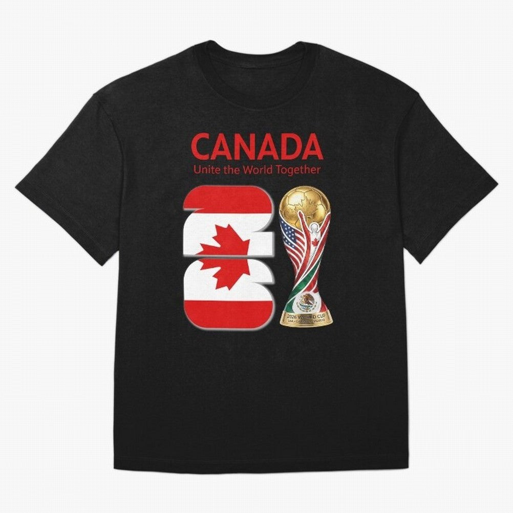 World Cup 2026, IMG 019, CANADA 001 Classic T-Shirt Show Passion for the Stars of FIFA World Cup 2026 Group Stage Spirit, Featuring Argentina, Cristiano Ronaldo, Haaland and CR7, Fan Favorite Moments, National Team Passion, Big Match Drama and