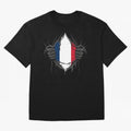 France Flag - National Team Fans Classic T-Shirt Follow the Final Road of FIFA World Cup 2026 USA Canada Mexico Connected to Cristiano Ronaldo, Haaland and CR7, France and Portugal Energy, Classic Soccer Heritage, Championship Pressure, Fan Loyalty