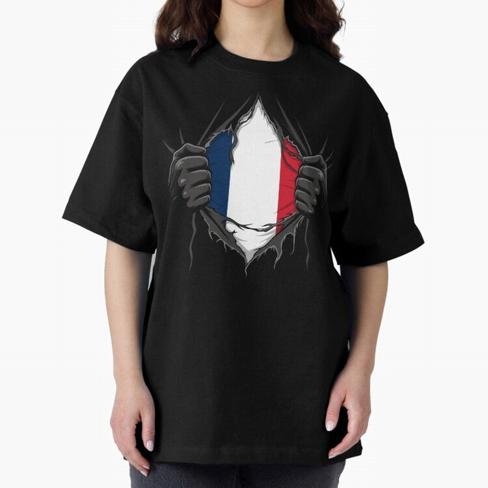 France Flag - National Team Fans Classic T-Shirt Follow the Final Road of FIFA World Cup 2026 USA Canada Mexico Connected to Cristiano Ronaldo, Haaland and CR7, France and Portugal Energy, Classic Soccer Heritage, Championship Pressure, Fan Loyalty
