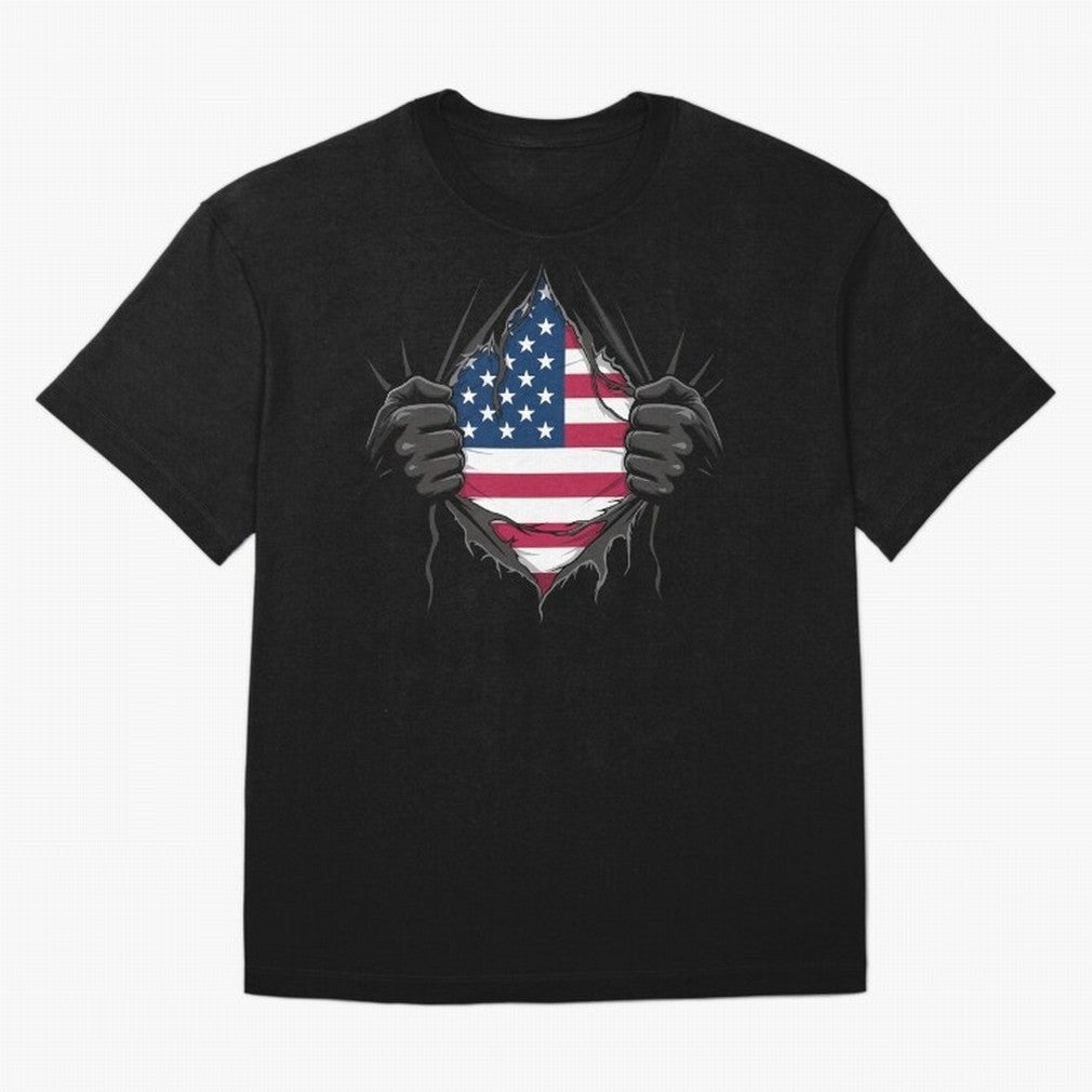 USA Flag - National Team Fans Classic T-Shirt Honor the FIFA World Cup 2026 USA Canada Mexico Journey through Neymar, Haaland and Cristiano Ronaldo Highlights, France Pride, Global Supporter Spirit, Legendary Goals, National Colors and Tournament