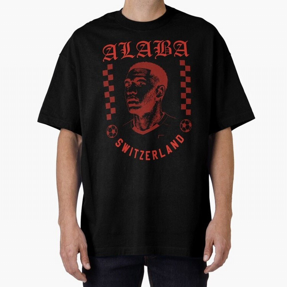 Alaba Switzerland Soccer Legend Vintage Football Fan Shirt Classic T-Shirt Stand with Global Football Passion for FIFA World Cup 2026 Group Stage, Made for Neymar, Germany, Fan Favorite Moments, National Team Passion, Big Match Drama and Soccer