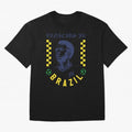 Vin¨ªcius Jr Brazil Soccer Legend Retro Football Fan Design Classic T-Shirt Celebrate the Road through FIFA World Cup 2026 USA Canada Mexico Capturing Cristiano Ronaldo, Haaland and CR7, Argentina and Brazil Energy, Football Festival Excitement,
