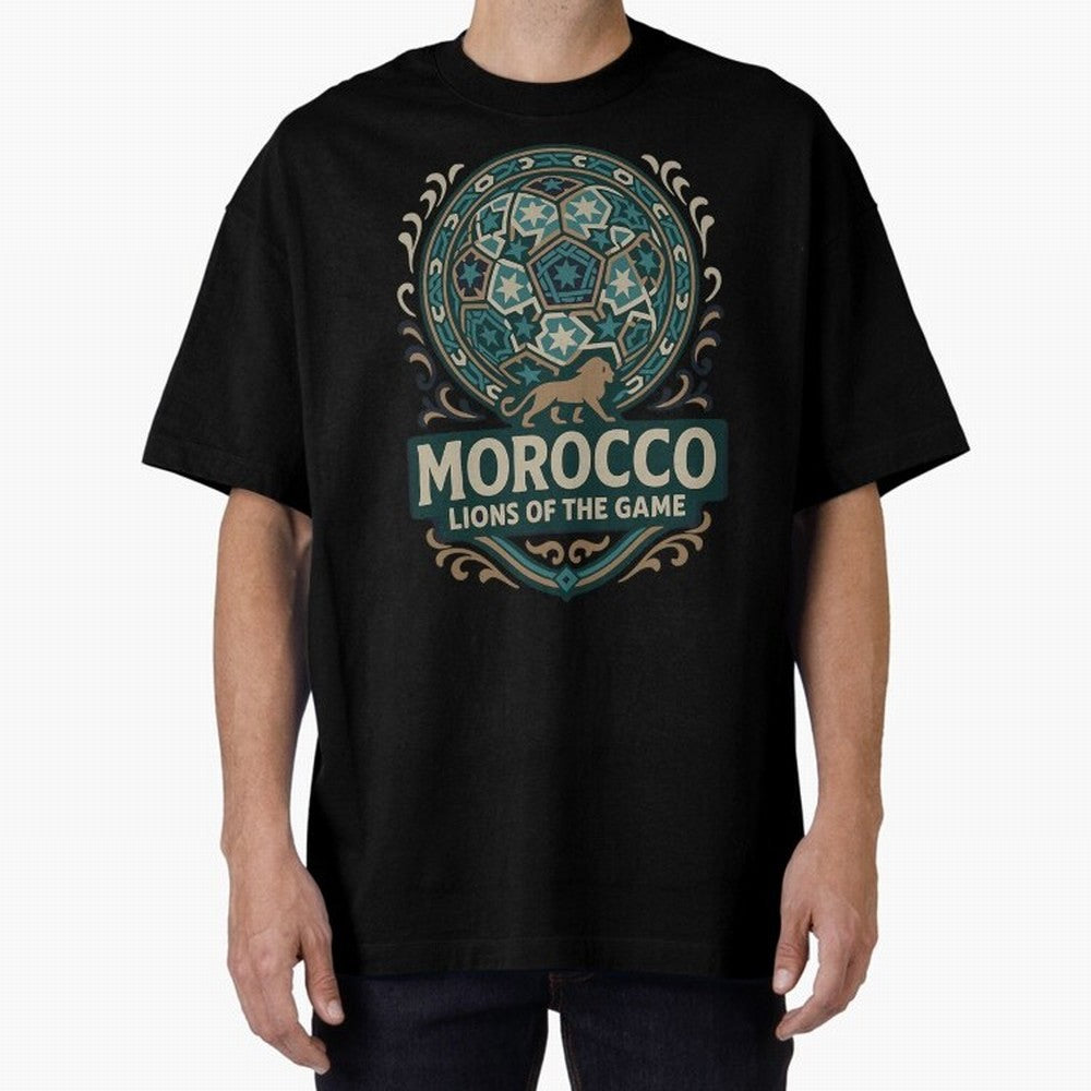 Morocco Lions Of The Game Classic T-Shirt Bring Retro Soccer Energy to Match Day Hype around FIFA World Cup 2026 USA Canada Mexico, Mbappe, France, Sports Nostalgia, International Competition, Famous Players and Unforgettable Victories; Created for