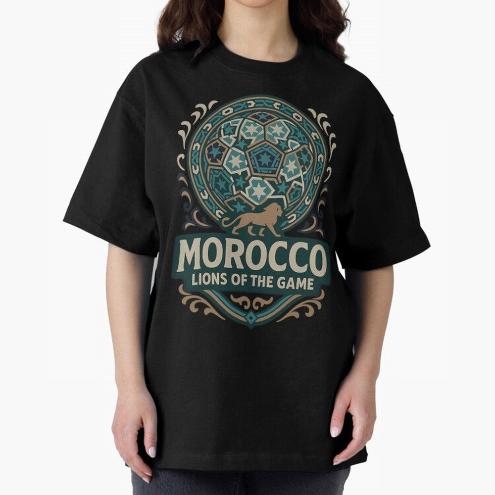 Morocco Lions Of The Game Classic T-Shirt Bring Retro Soccer Energy to Match Day Hype around FIFA World Cup 2026 USA Canada Mexico, Mbappe, France, Sports Nostalgia, International Competition, Famous Players and Unforgettable Victories; Created for