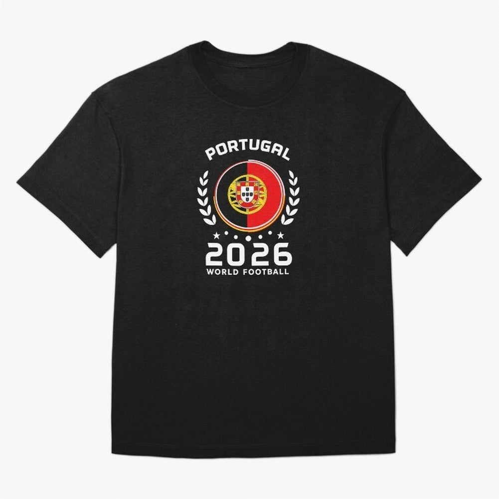 Portugal 2026 World Football Soccer Fan Design T-Shirt_87038236 Classic T-Shirt Represent Global Football Passion for FIFA World Cup 2026 Group Stage, Centered on Haaland, Portugal, Tournament Hype, Historic Matchups, Family Viewing Parties and