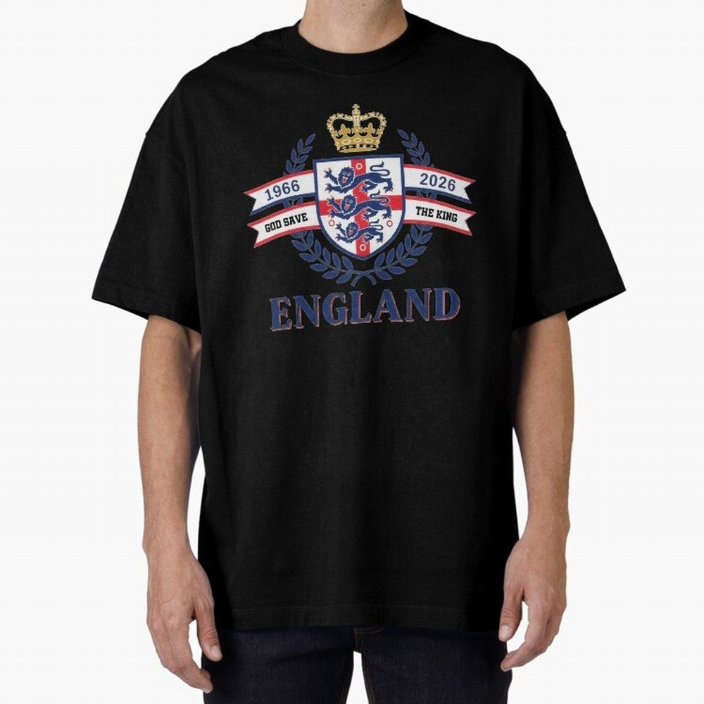Royal England Football Spirit Classic T-Shirt Celebrate Soccer Greatness during the FIFA World Cup 2026 USA Canada Mexico Journey through Cristiano Ronaldo, Haaland and CR7 Highlights, Portugal, Spain and Germany Pride, Football History, Final