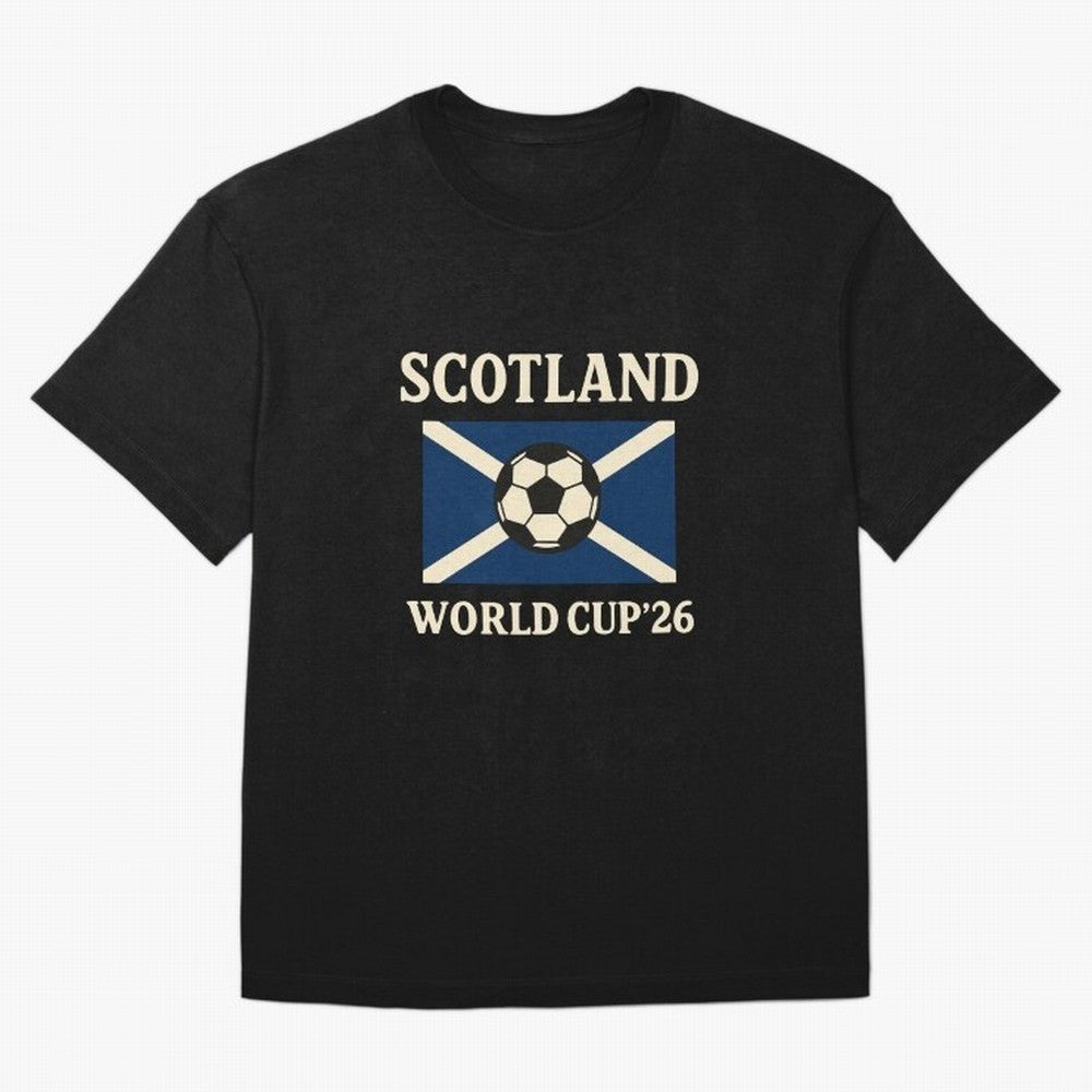 Scotland World Cup 2026 Oversized T-Shirt Capture Stadium Memories from the FIFA World Cup 2026 Group Stage Journey through Neymar Highlights, Portugal, Spain and Germany Pride, Soccer Culture, Superstar Moments, National Team Dreams and