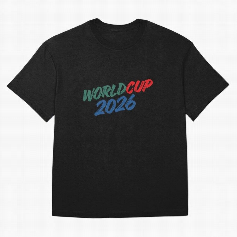 World Cup 2026 Oversized T-Shirt Carry the Colors and Pride of Match Day Hype around FIFA World Cup 2026 USA Canada Mexico, Neymar, Haaland and Cristiano Ronaldo, England, Stadium Memories, Football Loyalty, International Chants and Championship
