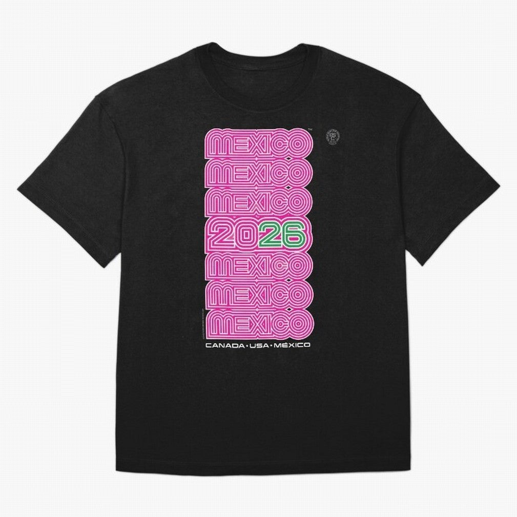Mexico Retro Soccer 26 ¨C Canada USA Mexico 26¨C Bold Vintage Typography Oversized T-Shirt Celebrate Football Dreams Across Match Day Hype around FIFA World Cup 2026 Group Stage, Messi, Brazil, Champion Mindset, Group Stage Buzz, Knockout Tension