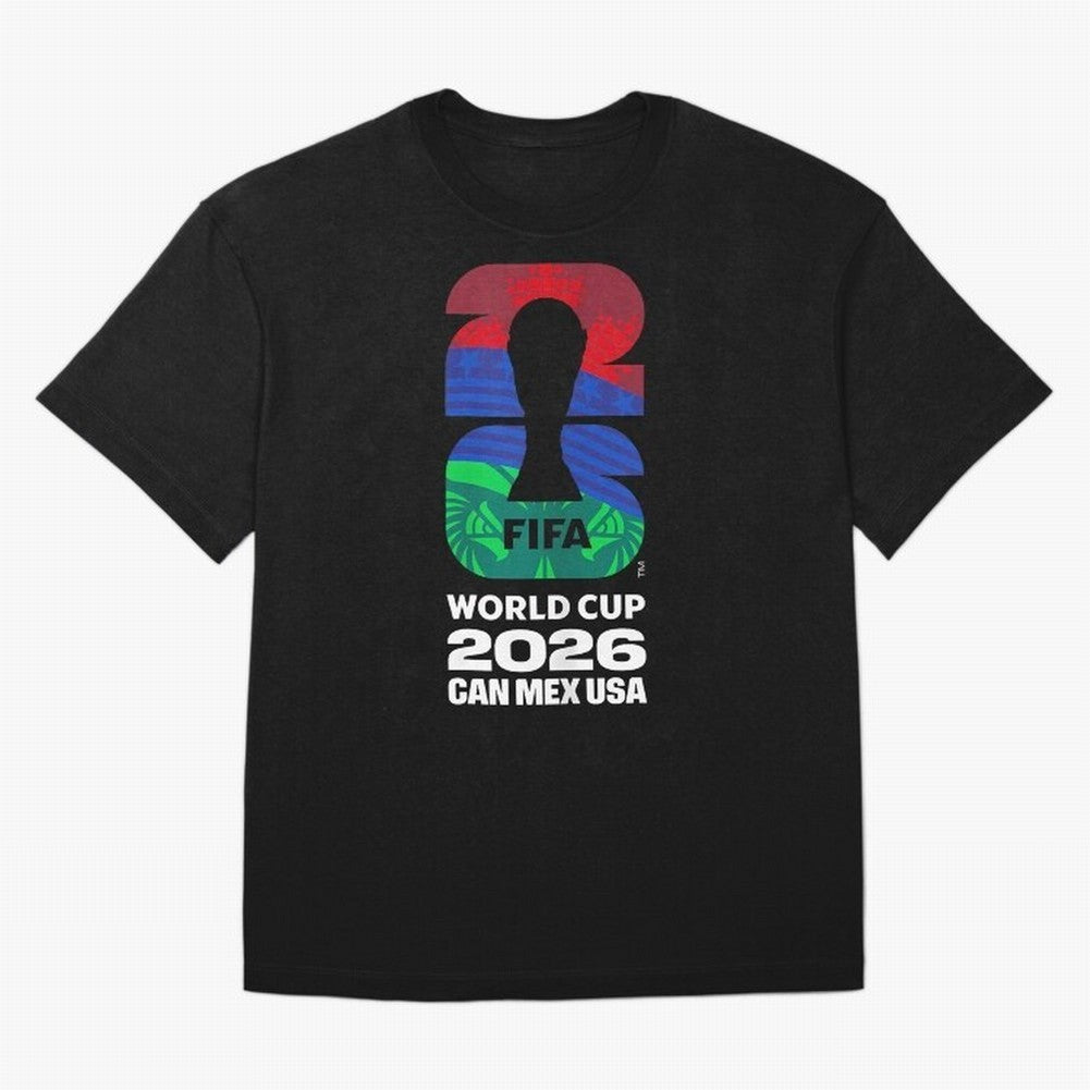 World Cup26 Host Country Logo Flags Oversized T-Shirt Back Your Heroes with FIFA World Cup 2026 Inspired by Messi, CR7 and Mbappe, Portugal, Spain and Germany Energy, Global Supporter Spirit, Legendary Goals, National Colors and Tournament
