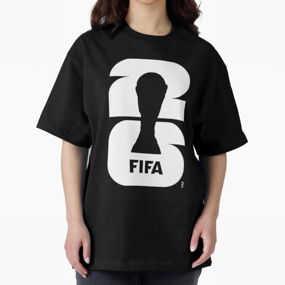 World Cup 2026 Soccer Celebration: United Football Fan Art Oversized T-Shirt Celebrate Global Passion for FIFA World Cup 2026 Group Stage Featuring Neymar, Argentina and Brazil Energy, Stadium Memories, Football Loyalty, International Chants and