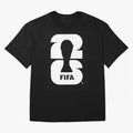 World Cup 2026 Soccer Celebration: United Football Fan Art Oversized T-Shirt Celebrate Global Passion for FIFA World Cup 2026 Group Stage Featuring Neymar, Argentina and Brazil Energy, Stadium Memories, Football Loyalty, International Chants and