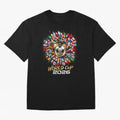 World Cup 2026 Flag Fusion Football T-Shirt Oversized T-Shirt Back Your Heroes with FIFA World Cup 2026 Group Stage for Fans of CR7 and Argentina, Bringing Stadium Memories, Football Loyalty, International Chants and Championship Tradition; Great
