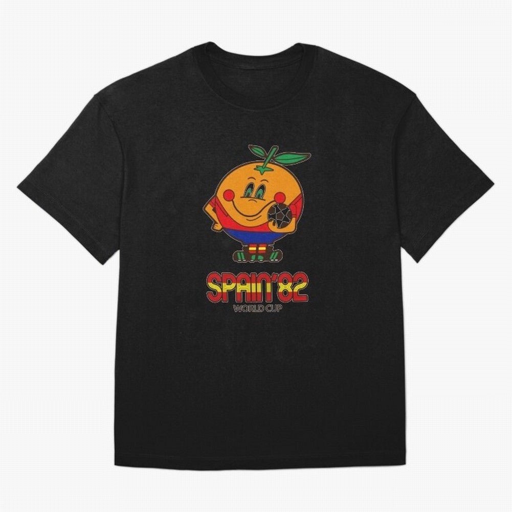 Spain 1982 World Cup- Soccer Oversized T-Shirt Show Fan Pride Across FIFA World Cup 2026 Group Stage Spirit, Driven by Argentina, Messi, Sports Nostalgia, International Competition, Famous Players and Unforgettable Victories; Perfect for Fans,