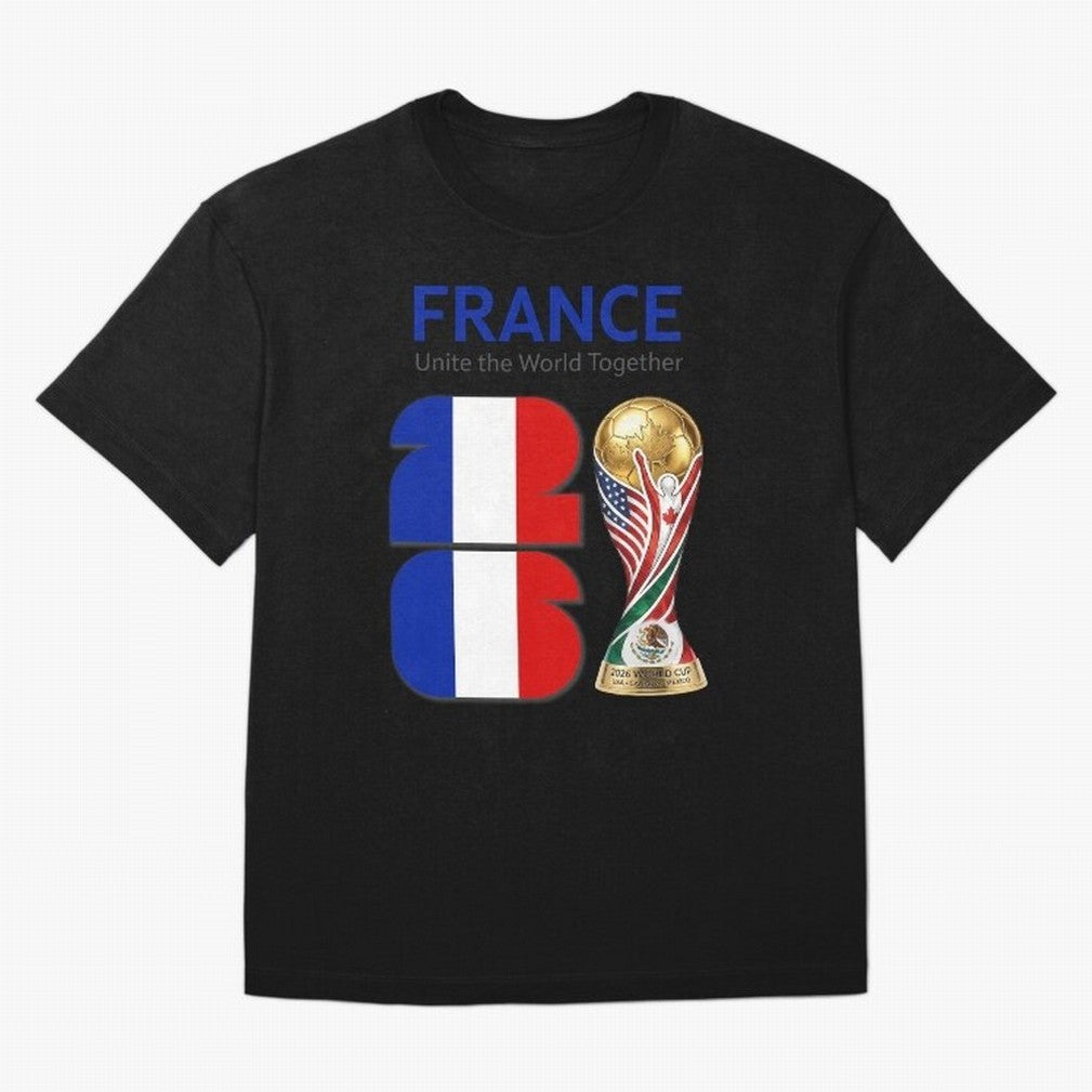 World Cup 2026, IMG 030, FRANCE 001 Oversized T-Shirt Remember Iconic Moments from FIFA World Cup 2026 for Fans of Neymar, Haaland and Cristiano Ronaldo and Germany, Bringing Football Passion, Legendary Performances, Festival Vibes and Supporter