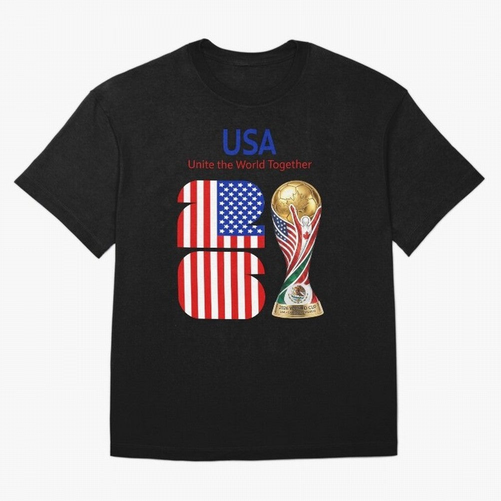 World Cup 2026, IMG 020, USA 001 Oversized T-Shirt Share the Excitement of FIFA World Cup 2026 USA Canada Mexico Spirit, Featuring England, Neymar, Haaland and Cristiano Ronaldo, Soccer Culture, Superstar Moments, National Team Dreams and