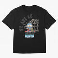 World Cup 26 - Argentina Oversized T-Shirt Celebrate the Biggest Stage of the FIFA World Cup 2026 Group Stage Journey through Messi and Cristiano Ronaldo Highlights, Spain Pride, Champion Mindset, Group Stage Buzz, Knockout Tension and Passionate