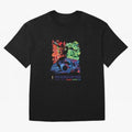 Host Nations Cultural Splash Art Oversized T-Shirt Make Your Look Match FIFA World Cup 2026 USA Canada Mexico for Fans of Mbappe and Neymar and Portugal, Spain and Germany, Bringing Football Passion, Legendary Performances, Festival Vibes and