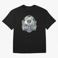 North America United Soccer 2026 Vintage Crest Oversized T-Shirt Feel the Heartbeat of FIFA World Cup 2026 Group Stage Spirit, Highlighting Argentina and Brazil, CR7, Sports Nostalgia, International Competition, Famous Players and Unforgettable