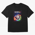 North America Soccer 2026 Soccer 26 Usa Canada Mexico Fan United 2026 Soccer Oversized T-Shirt Celebrate Global Passion for the FIFA World Cup 2026 USA Canada Mexico Journey through Mbappe and Neymar Highlights, France Pride, Tournament Hype,