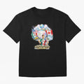 All The World United 2026 Football Design Oversized T-Shirt Feel the Heartbeat of Match Day Hype around FIFA World Cup 2026 USA Canada Mexico, Mbappe and Neymar, Argentina, France and Brazil, Stadium Memories, Football Loyalty, International Chants