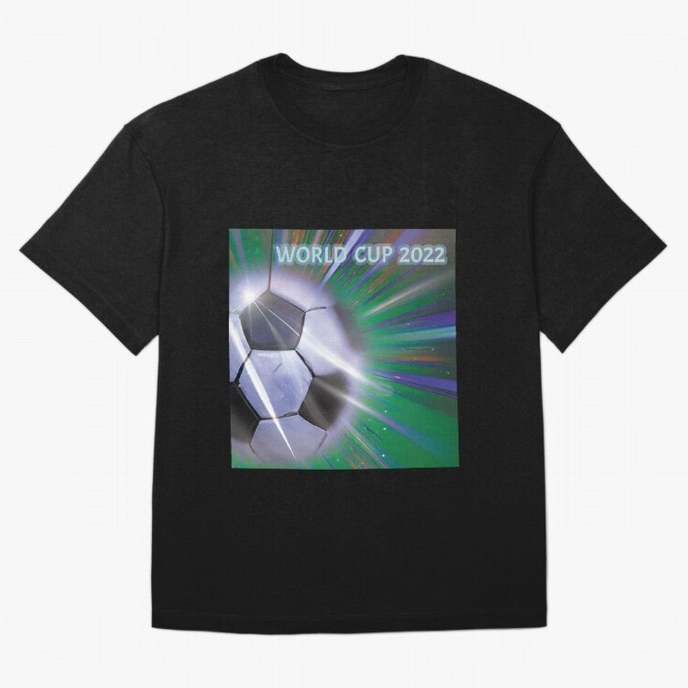 World Cup 2022 Oversized T-Shirt Join FIFA World Cup 2026 Group Stage for Fans of CR7 and Portugal, Spain and Germany, Bringing Retro Football Energy, Iconic Rivalries, Trophy Chase Drama and Stadium Atmosphere; Perfect for People Who Love