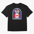 Canada 2026 Soccer T-shirt Oversized T-Shirt Show Championship Spirit for Global Football Passion for FIFA World Cup 2026 USA Canada Mexico, Driven by Neymar, England and Germany, Global Supporter Spirit, Legendary Goals, National Colors and