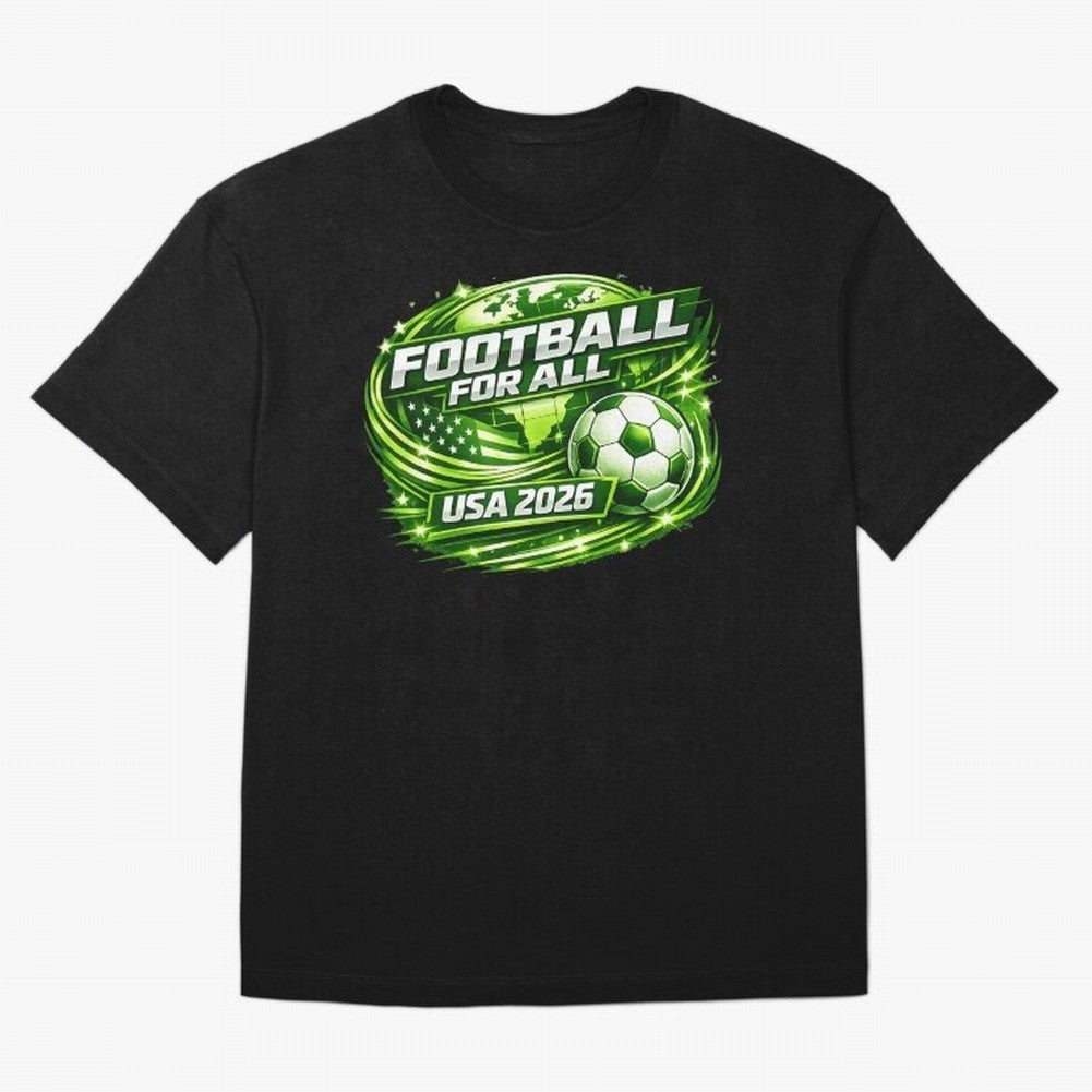 World Cup 2026 Oversized T-Shirt Bring Stadium Energy to the FIFA World Cup 2026 Group Stage Journey through Haaland Highlights, Spain Pride, Game Day Rituals, Football Legends, Country Pride and the Road to the Final; Ideal for Passionate Fans Who