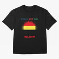 BELGIUM WORLD CUP 2026 Oversized T-Shirt Fuel the Hype around Match Day Hype around FIFA World Cup 2026 USA Canada Mexico, Messi and Cristiano Ronaldo, England and Germany, Classic Soccer Heritage, Championship Pressure, Fan Loyalty and