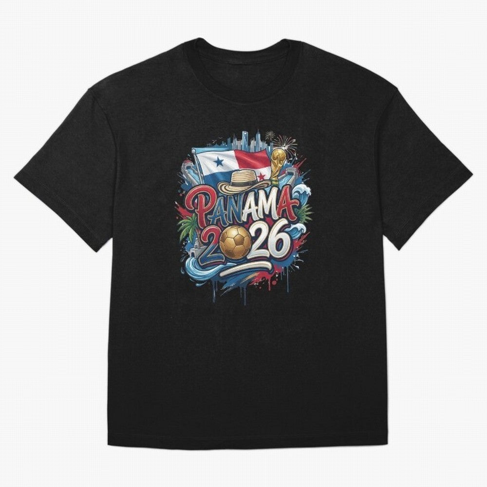 Panama World Cup 2026 Football Legacy Oversized T-Shirt Bring Champion Energy into FIFA World Cup 2026 Featuring CR7, Brazil Energy, Sports Nostalgia, International Competition, Famous Players and Unforgettable Victories; Ideal for Passionate Fans