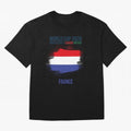 FRANCE WORLD CUP 2026 Oversized T-Shirt Build Global Football Passion for FIFA World Cup 2026 USA Canada Mexico, Inspired by Mbappe and Neymar, Argentina, France and Brazil, Fan Favorite Moments, National Team Passion, Big Match Drama and Soccer