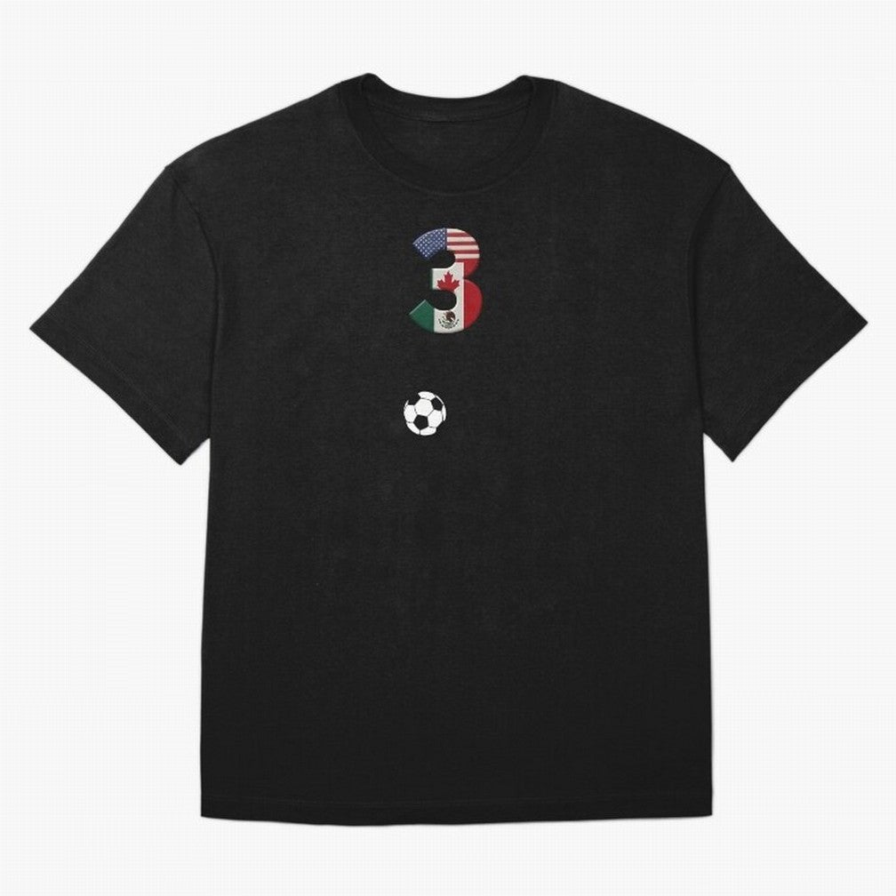 World Cup 2026 Host Nations Oversized T-Shirt Show Passion for the Stars of FIFA World Cup 2026 Featuring Cristiano Ronaldo, Netherlands Energy, Game Day Rituals, Football Legends, Country Pride and the Road to the Final; Ideal for Football Dads,